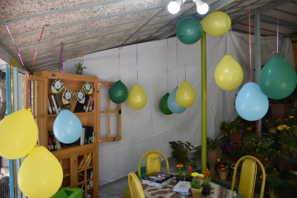 افتتاحیه کافه کتاب گلدان نمو در پردیس شهید باهنر 3