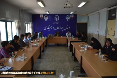 در دانشگاه فرهنگیان استان چهارمحال و بختیاری اتفاق افتاد:

برگزاری مراسم تودیع و معارفه فرمانده حوزه بسیج دانشجویی 