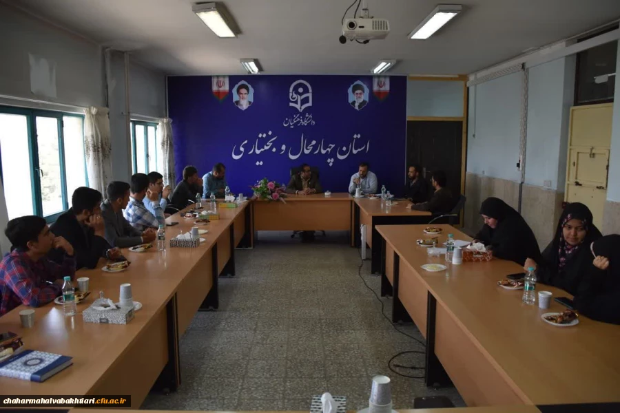 برگزاری مراسم تودیع و معارفه فرمانده حوزه بسیج دانشجویی  2