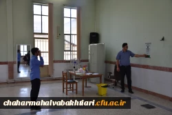 بازدید مدیریت امور پردیس های استان از فرایند معاینات پزشکی داوطلبان ورود به دانشگاه فرهنگیان 3