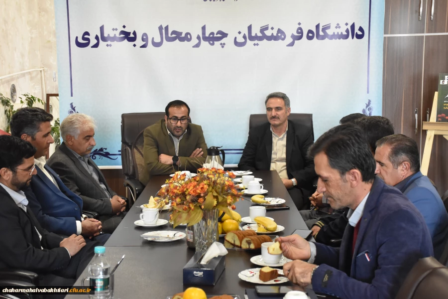 جلسه تکریم و معارفه سرپرست مدیریت امور پردیس های استان 4