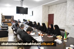 نشست صمیمی رئیس دانشگاه فرهنگیان استان با اعضای شورای صنفی دانشجویان
 3