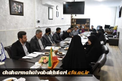 نشست صمیمی رئیس دانشگاه فرهنگیان استان با اعضای شورای صنفی دانشجویان
 4