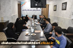 نشست صمیمی رئیس دانشگاه فرهنگیان استان با اعضای شورای صنفی دانشجویان
