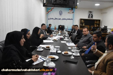 جلسه شورای پژوهش دانشگاه فرهنگیان استان 