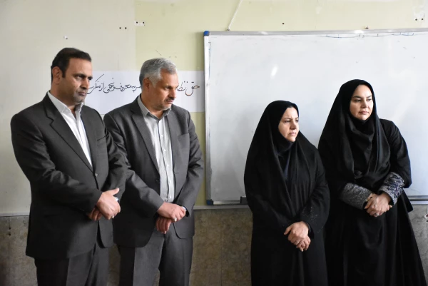 بازدید معاون سیاسی،امنیتی و اجتماعی استاندار و مدیر کل دفتر سیاسی،انتخابات و تقسیمات کشوری استانداری از مرکز میرداماد 9