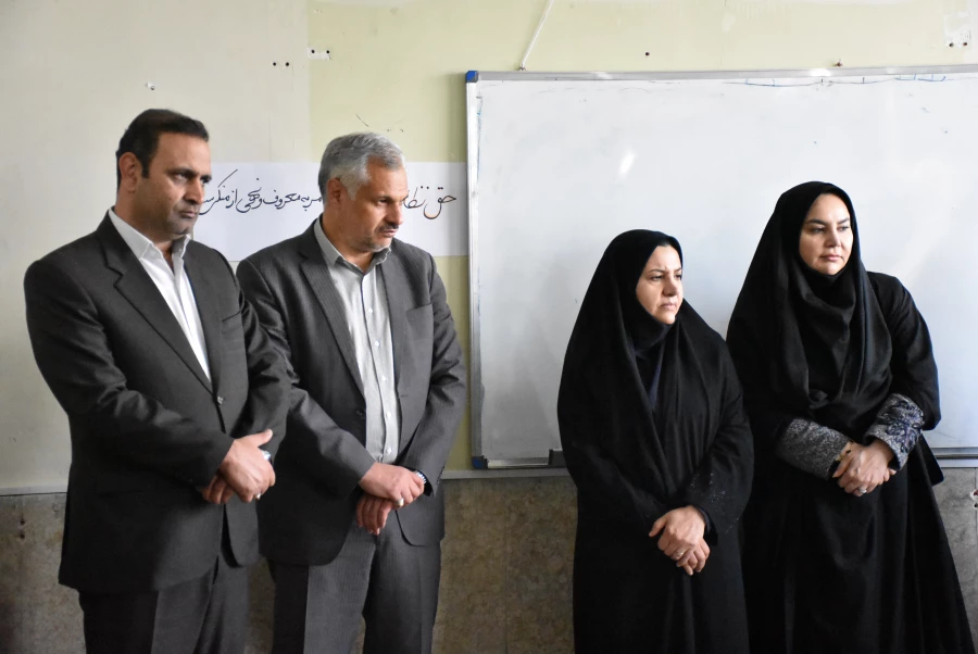 بازدید معاون سیاسی،امنیتی و اجتماعی استاندار و مدیر کل دفتر سیاسی،انتخابات و تقسیمات کشوری استانداری از مرکز میرداماد 9