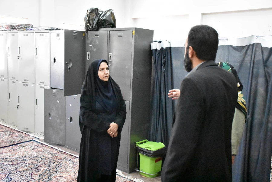بازدید سرپرست دانشگاه فرهنگیان استان و رئیس دانشکده علوم تربیتی از فضای خوابگاهی مرکز میرداماد شهرکرد 7