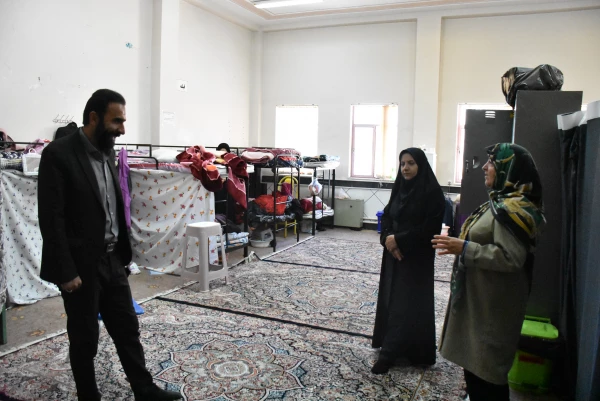 بازدید سرپرست دانشگاه فرهنگیان استان و رئیس دانشکده علوم تربیتی از فضای خوابگاهی مرکز میرداماد شهرکرد 8