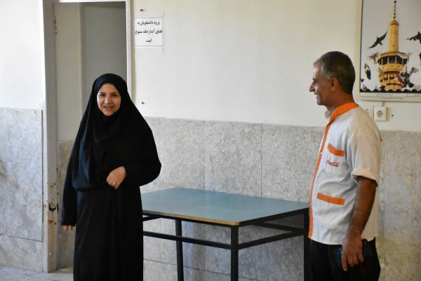 بازدید سرپرست دانشگاه فرهنگیان استان و رئیس دانشکده علوم تربیتی از فضای خوابگاهی مرکز میرداماد شهرکرد 15