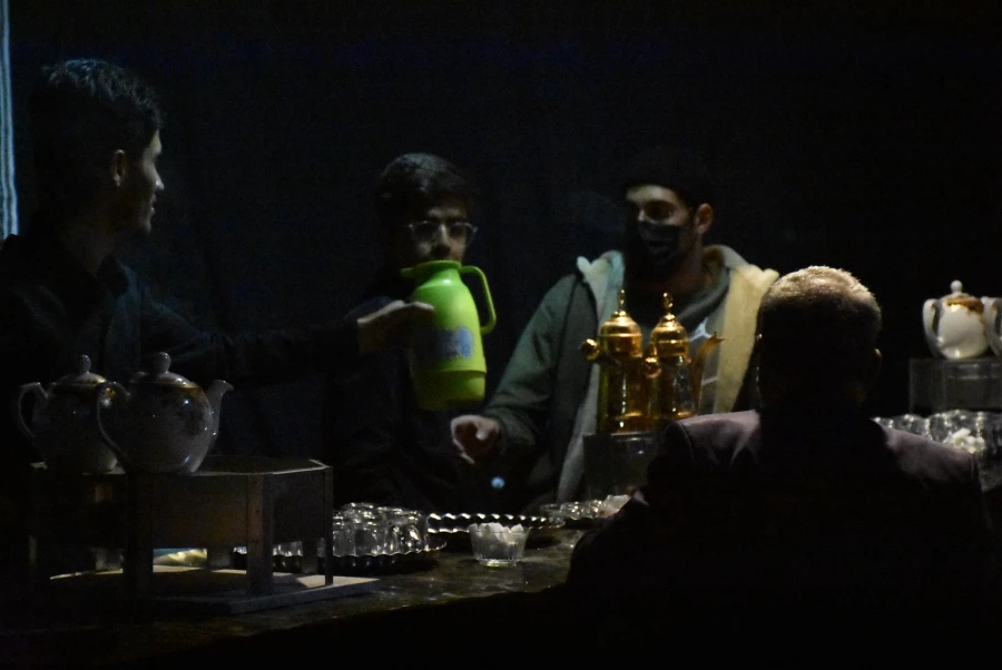 برپایی موکب عزای فاطمی در دانشگاه فرهنگیان استان  3