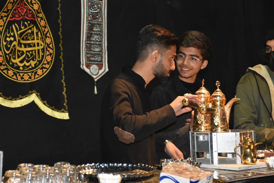 برپایی موکب عزای فاطمی در دانشگاه فرهنگیان استان  4