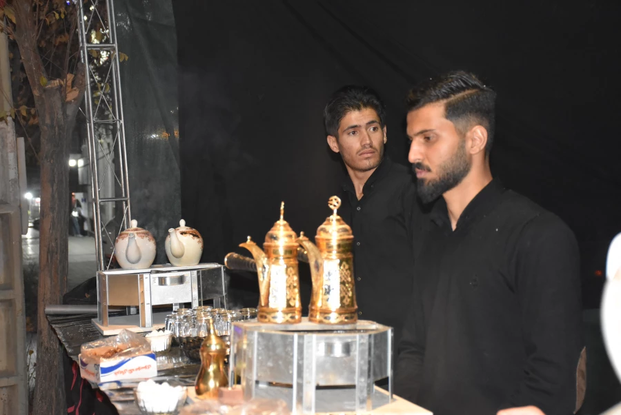 برپایی موکب عزای فاطمی در دانشگاه فرهنگیان استان  7