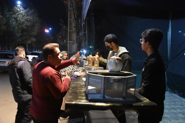 برپایی موکب عزای فاطمی در دانشگاه فرهنگیان استان  13