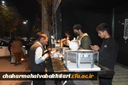 برپایی موکب عزای فاطمی در دانشگاه فرهنگیان استان  15