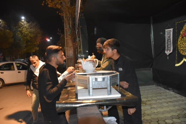 برپایی موکب عزای فاطمی در دانشگاه فرهنگیان استان  16