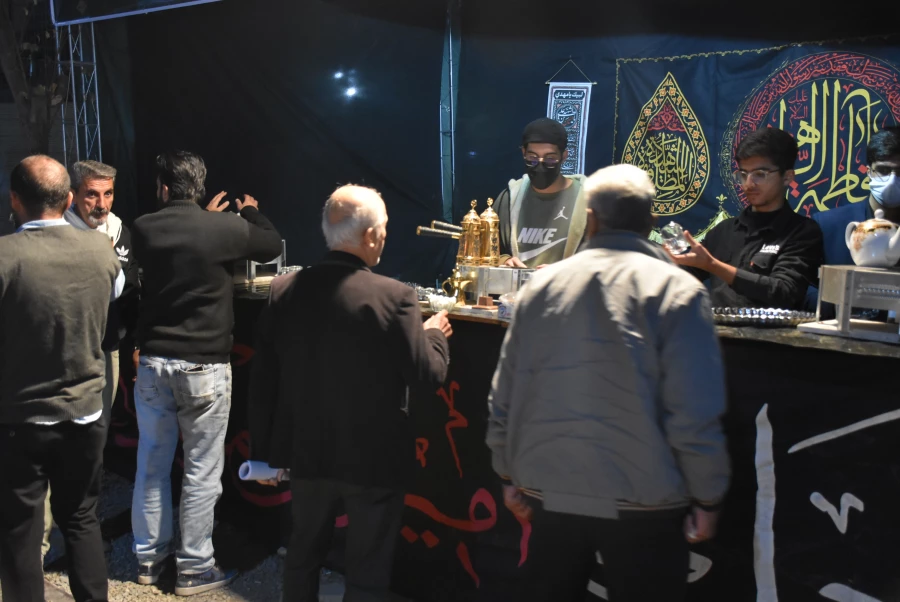 برپایی موکب عزای فاطمی در دانشگاه فرهنگیان استان  19