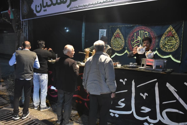 برپایی موکب عزای فاطمی در دانشگاه فرهنگیان استان  20