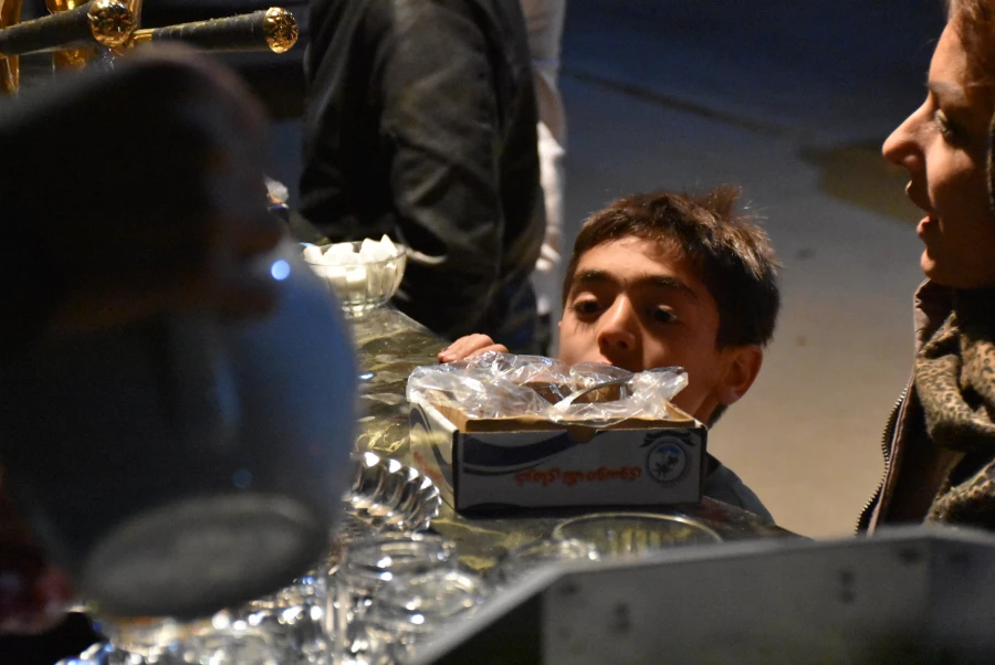 برپایی موکب عزای فاطمی در دانشگاه فرهنگیان استان  32