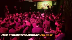 دانشجوبان دانشکده علوم انسانی در سوگ حضرت فاطمه زهرا (س) و با دلی پر از عشق، میزبان  پیکر پاک شهید گمنام بودند 2