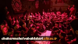 دانشجوبان دانشکده علوم انسانی در سوگ حضرت فاطمه زهرا (س) و با دلی پر از عشق، میزبان  پیکر پاک شهید گمنام بودند 3