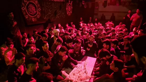 دانشجوبان دانشکده علوم انسانی در سوگ حضرت فاطمه زهرا (س) و با دلی پر از عشق، میزبان  پیکر پاک شهید گمنام بودند 3