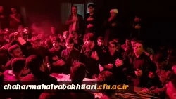 دانشجوبان دانشکده علوم انسانی در سوگ حضرت فاطمه زهرا (س) و با دلی پر از عشق، میزبان  پیکر پاک شهید گمنام بودند 4