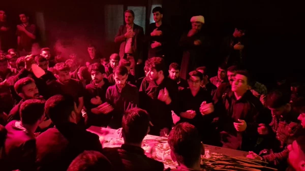 دانشجوبان دانشکده علوم انسانی در سوگ حضرت فاطمه زهرا (س) و با دلی پر از عشق، میزبان  پیکر پاک شهید گمنام بودند 4