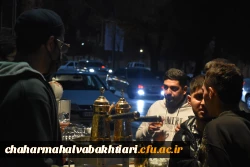 برپایی موکب عزای فاطمی در دانشگاه فرهنگیان استان 