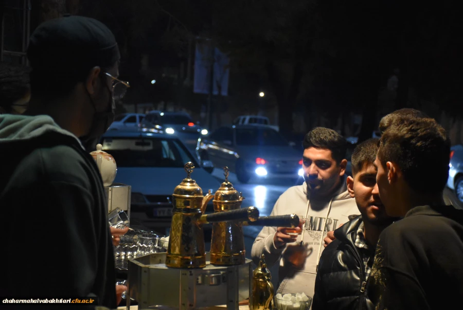 برپایی موکب عزای فاطمی در دانشگاه فرهنگیان استان 