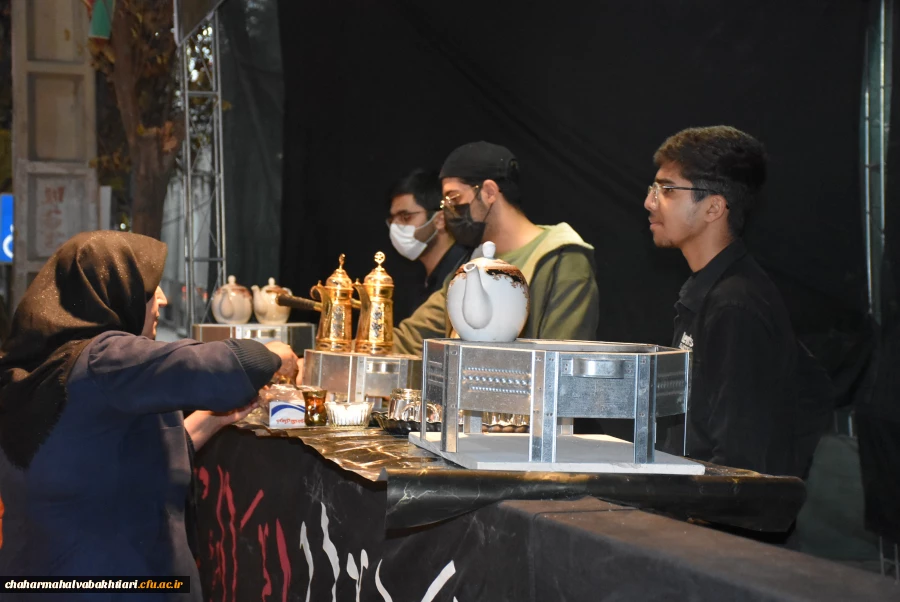 برپایی موکب عزای فاطمی در دانشگاه فرهنگیان استان 