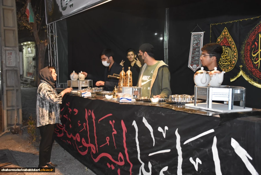 برپایی موکب عزای فاطمی در دانشگاه فرهنگیان استان 