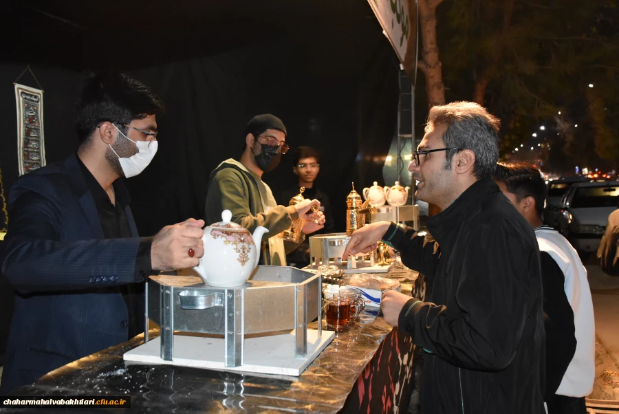 برپایی موکب عزای فاطمی در دانشگاه فرهنگیان استان 