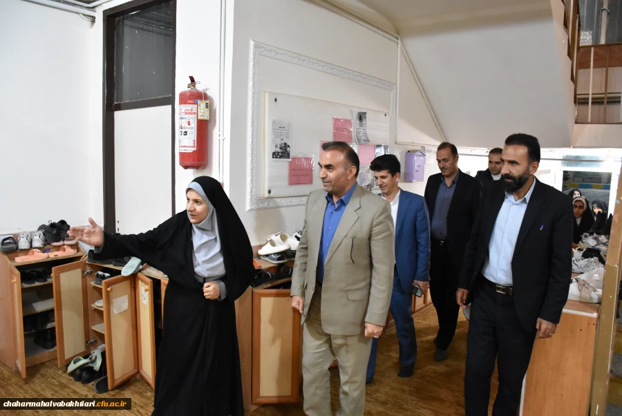 بازدید سرپرست دانشگاه فرهنگیان و مدیر کل آموزش و پرورش استان از سرای دانشجویی دانشگاه