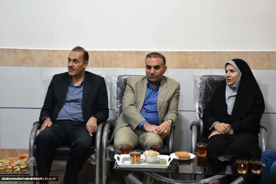 بازدید سرپرست دانشگاه فرهنگیان و مدیر کل آموزش و پرورش استان از سرای دانشجویی دانشگاه