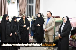 بازدید سرپرست دانشگاه فرهنگیان و مدیر کل آموزش و پرورش استان از سرای دانشجویی دانشگاه