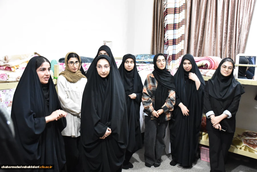 بازدید سرپرست دانشگاه فرهنگیان و مدیر کل آموزش و پرورش استان از سرای دانشجویی دانشگاه