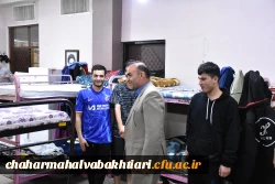 بازدید سرپرست دانشگاه فرهنگیان و مدیر کل آموزش و پرورش استان از سرای دانشجویی دانشگاه