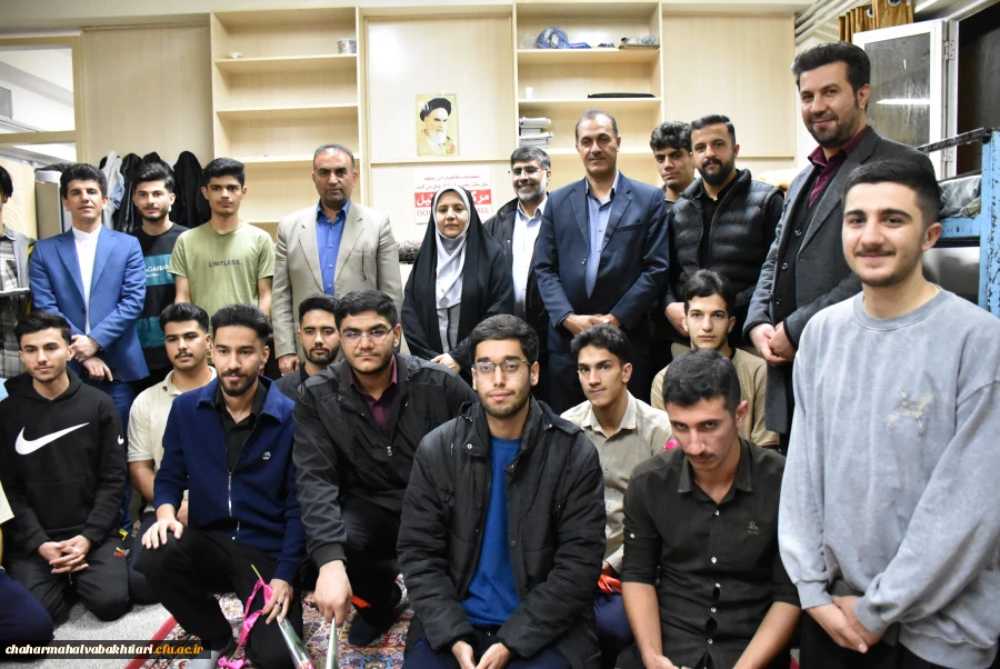 بازدید سرپرست دانشگاه فرهنگیان و مدیر کل آموزش و پرورش استان از سرای دانشجویی دانشگاه