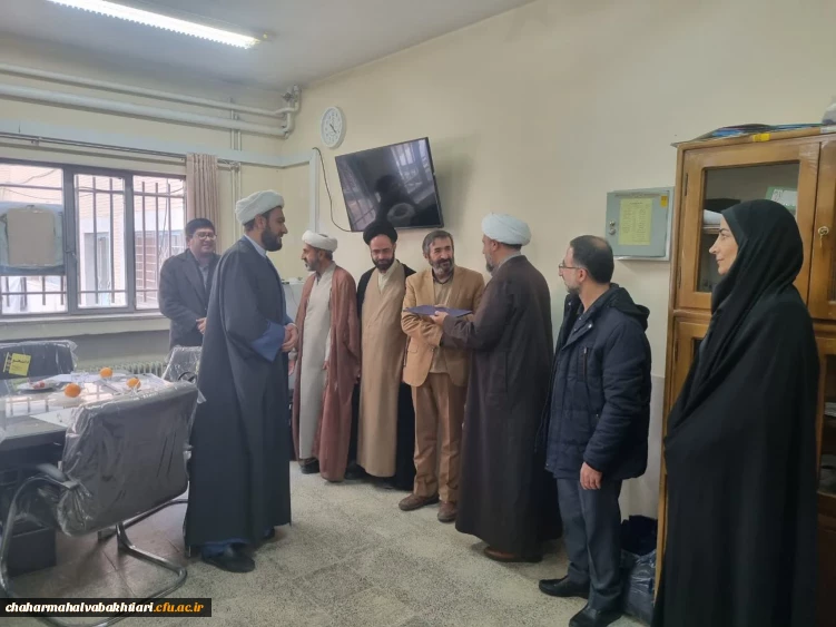 مراسم تکریم و معارفه مدیر گروه معارف و الهیات دانشگاه فرهنگیان استان چهارمحال و بختیاری
