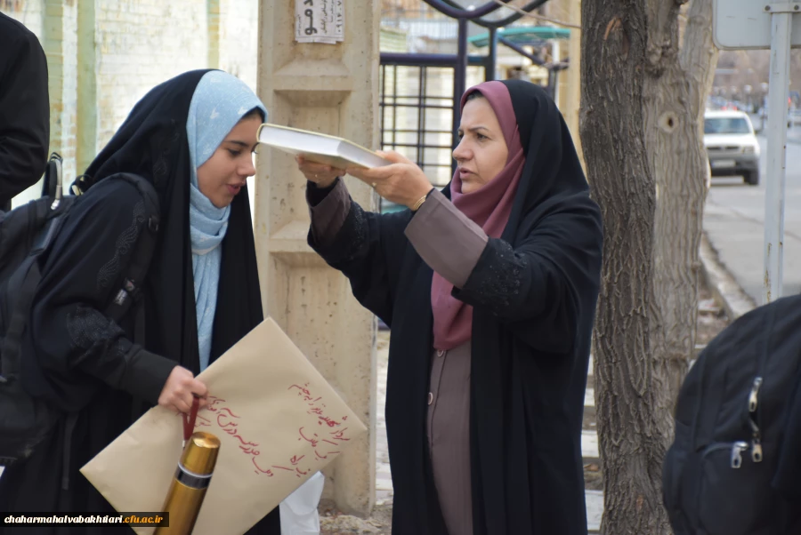 قدم در راه شهیدان؛ دانشجومعلمان دانشگاه فرهنگیان به مناسبت ششمین سالگرد شهادت حاج قاسم سلیمانی، راهی راه عشق و ایثار شدند 13