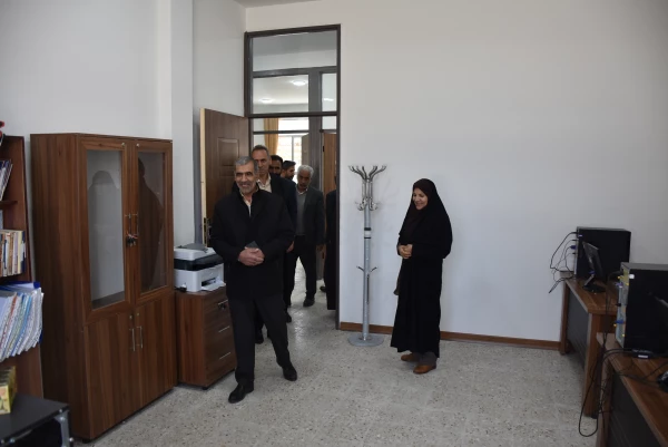 آیین افتتاحیه دفاتر اعضای هیات علمی دانشکده علوم انسانی دانشگاه فرهنگیان استان با حضور سرپرست مدیریت دانشگاه برگزار شد
 12