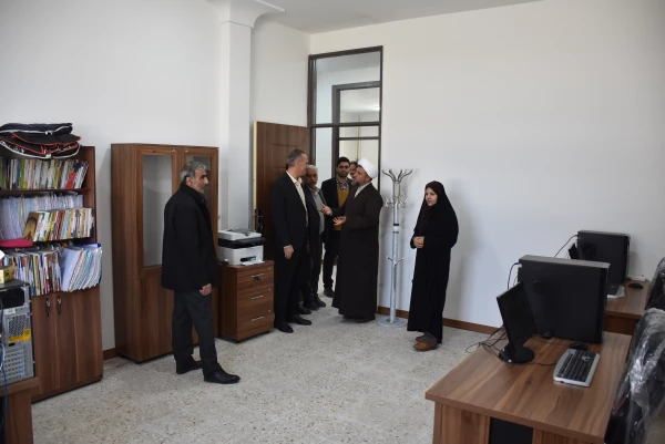 آیین افتتاحیه دفاتر اعضای هیات علمی دانشکده علوم انسانی دانشگاه فرهنگیان استان با حضور سرپرست مدیریت دانشگاه برگزار شد
 13