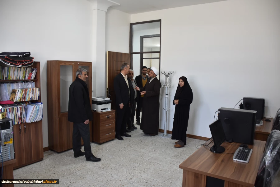 آیین افتتاحیه دفاتر اعضای هیات علمی دانشکده علوم انسانی دانشگاه فرهنگیان استان با حضور سرپرست مدیریت دانشگاه برگزار شد
 13