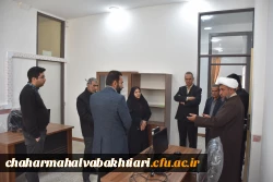 آیین افتتاحیه دفاتر اعضای هیات علمی دانشکده علوم انسانی دانشگاه فرهنگیان استان با حضور سرپرست مدیریت دانشگاه برگزار شد
 18