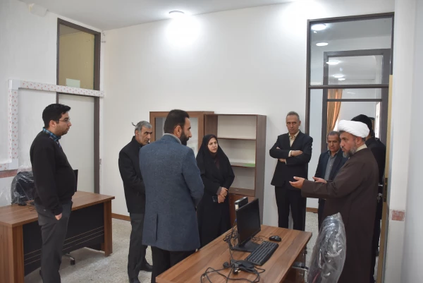 آیین افتتاحیه دفاتر اعضای هیات علمی دانشکده علوم انسانی دانشگاه فرهنگیان استان با حضور سرپرست مدیریت دانشگاه برگزار شد
 18