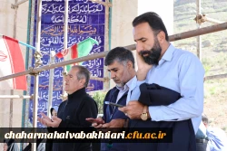 تصاویری ازآیین پیاده روی و زیارت قبور مطهر شهدای گمنام شهرکرد توسط کارکنان دانشگاه فرهنگیان استان چهارمحال و بختیاری 18