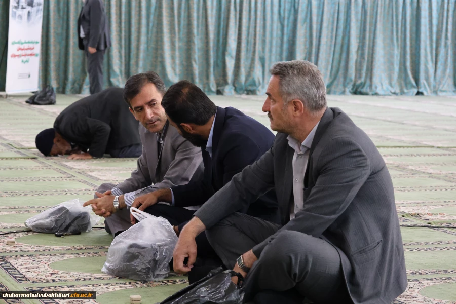 حضور سرپرست دانشگاه فرهنگیان استان به عنوان سخنران پیش از خطبه های نماز جمعه مرکز استان 