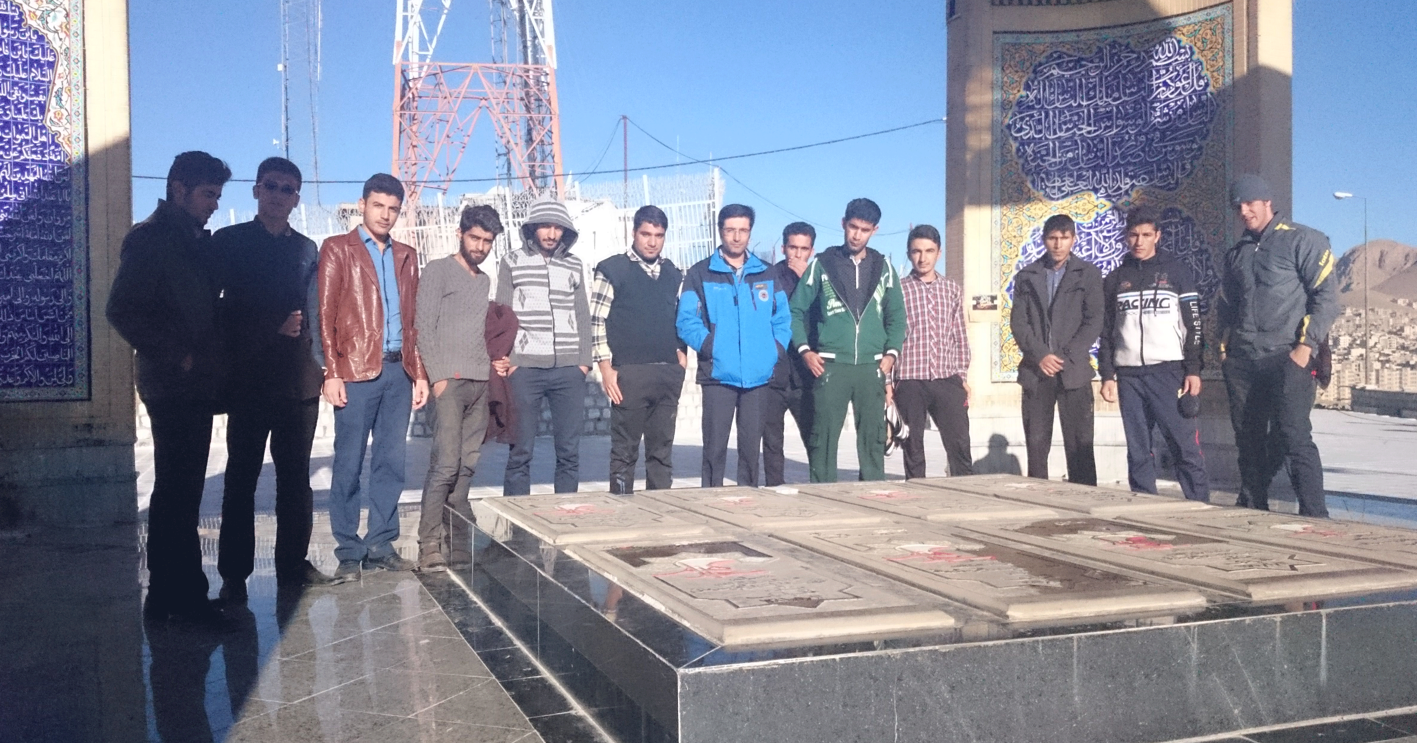 تجدید میثاق دانشجویان پردیس بحر العلوم باآرمانهای شهدا 2